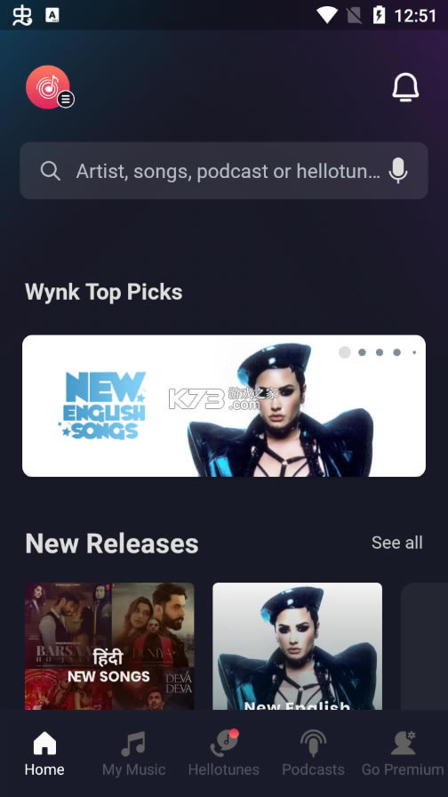 Wynk Musicappƽ-Wynk Musicv3.36.0.1